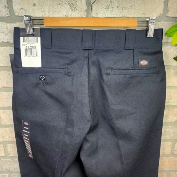 DICKIES 874 Original Fit Work Pants High Rise Size 6 Long - Picture 9 of 9